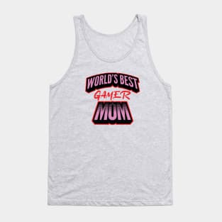 World's Best Gamer Mom Tank Top